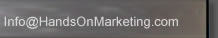 Email for Hands On Marketing